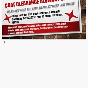 Coat Clearance Blowout Sale Up To 80%